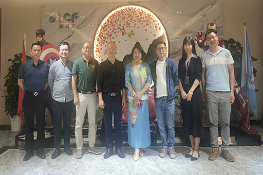 江門國家高新區(qū)領(lǐng)導蒞臨悟空體育參觀調(diào)研