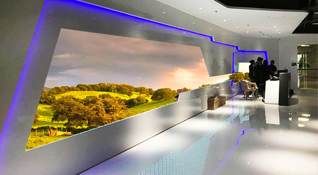 悟空體育LED異形屏走進(jìn)OPPO印度總部