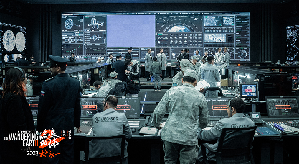 悟空體育LED顯示屏閃耀電影《流浪地球2》