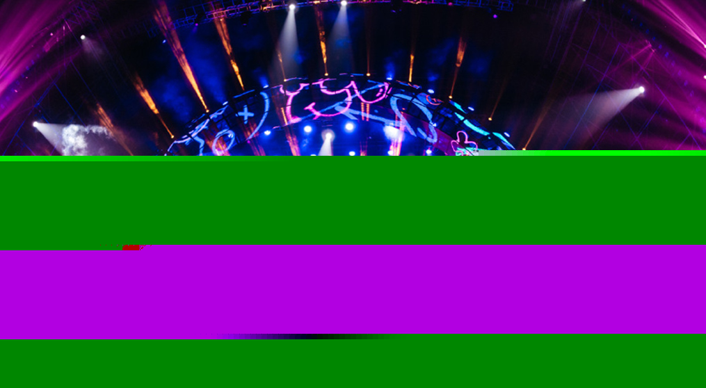 痛仰樂隊鄭州演唱會舞臺背景LED屏項目