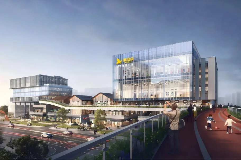 再添新地標(biāo)！悟空體育LED屏點(diǎn)亮泰安薈品倉城市奧萊廣場